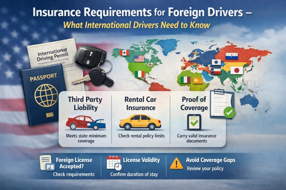 Insurance Requirements for Foreign Drivers in the US