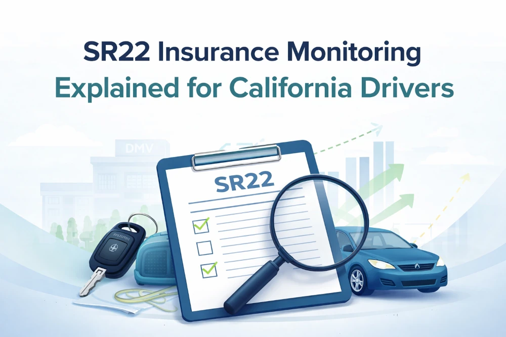 SR22 Insurance Monitoring Explained for California Drivers